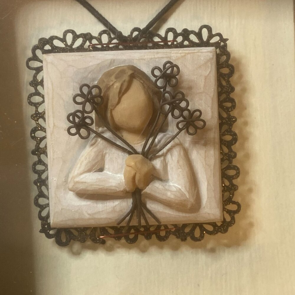 Willow Tree Susan Lordi‎ Bronze Filigree Friendship Ornament Christmas OS - Picture 5 of 10